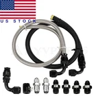 Power Steering Pump Hose Kit Compatible with Chevy C10 LS Swap Connects GM Type2