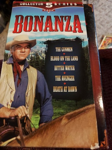 Bonanza Collector Series 5 Pack VHS - Picture 1 of 3