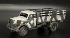 AX017 WWII Winter Camouflage Opel Blitz 3t Cargo Truck - WarPark Model Miniature