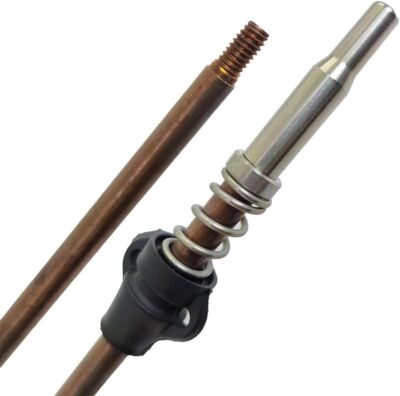 9/32 /7mm Pneumatic Speargun Spear Shaft 6mm Thread 17-4PH Stainless Rigged