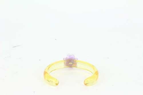 Chanel Translucent x Purple 01P Camellia Rose Flower Bangle Bracelet 830ca32 - Picture 11 of 12
