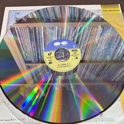 DARYL HALL & JOHN OATES The Liberty Concert JAPAN Laser Disc