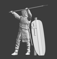 Northern Crusades Miniatures Medieval Crusader with horse-spear 28 32 35 40 54mm