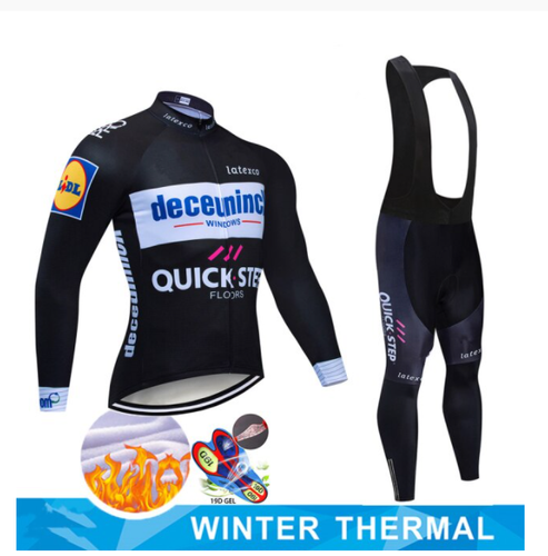 Completo Ciclismo Invernale Termico-Fondello Gel-Abbigliamento Bici-Tuda  LIDL | eBay