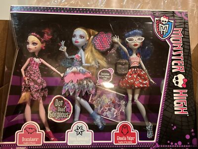 Mattel Dot Dead gorgeous Monster High Dolls. First Wave Production Run.