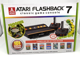 Atari Flashback 7 Classic Console with 101 Games, Controllers, Box, Tested