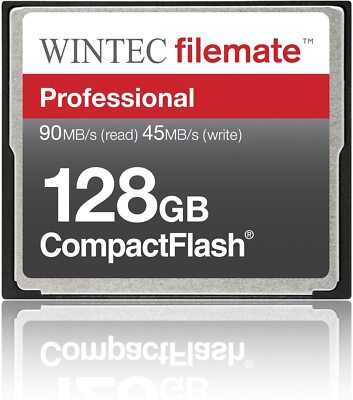 Wintec Industries FileMate 128GB CompactFlash - 3FMCF128GBP-R