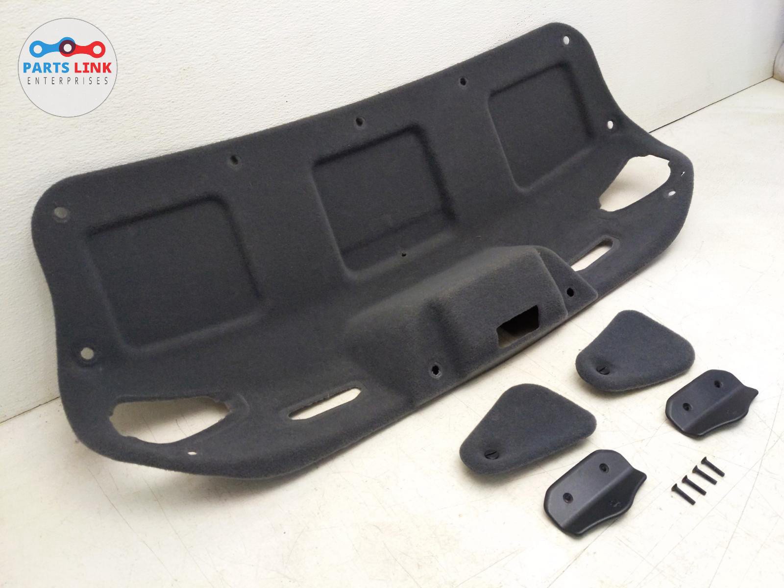 2007-19 MASERATI GRANTURISMO REAR TRUNK LID TRIM CARPET PANEL COVER GRAY M145