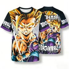 Fu&szlig;balltrikot Son Gohan Super Sayan 2 T-Shirt Dragon Ball Ssj2 Sport