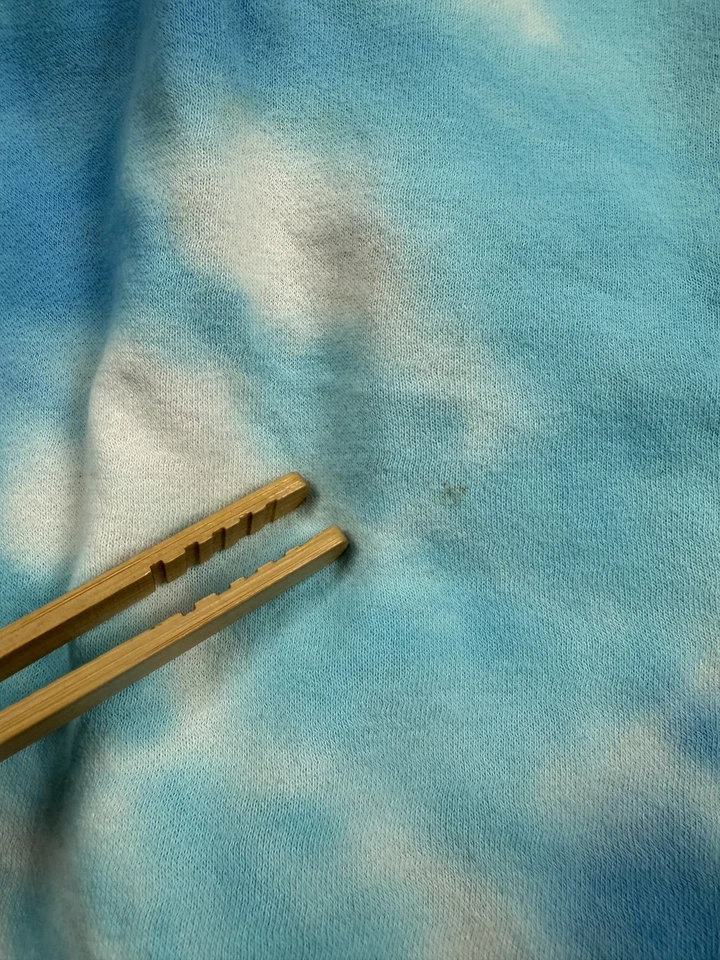 Pantalones Cortos Maui and Sons Para Hombre Medianos Azul Verde Tie Dye Surf Bolsillos Cordón Logo Foto 4 de 4