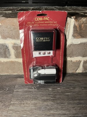Com-Pac DELUXE MARKER Clothing Marking Kit for Fabric, Clothing & Uniform