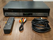Samsung DVD-V9700 DVD VCR Combo Player HDMI/RCA TESTED with Remote Cables