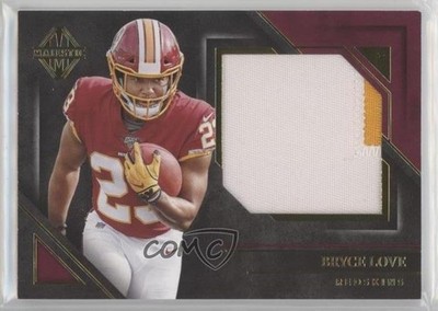 2019 Panini Majestic Rookie Materials Gold 16/25 Bryce Love #RM-BL RC 0en