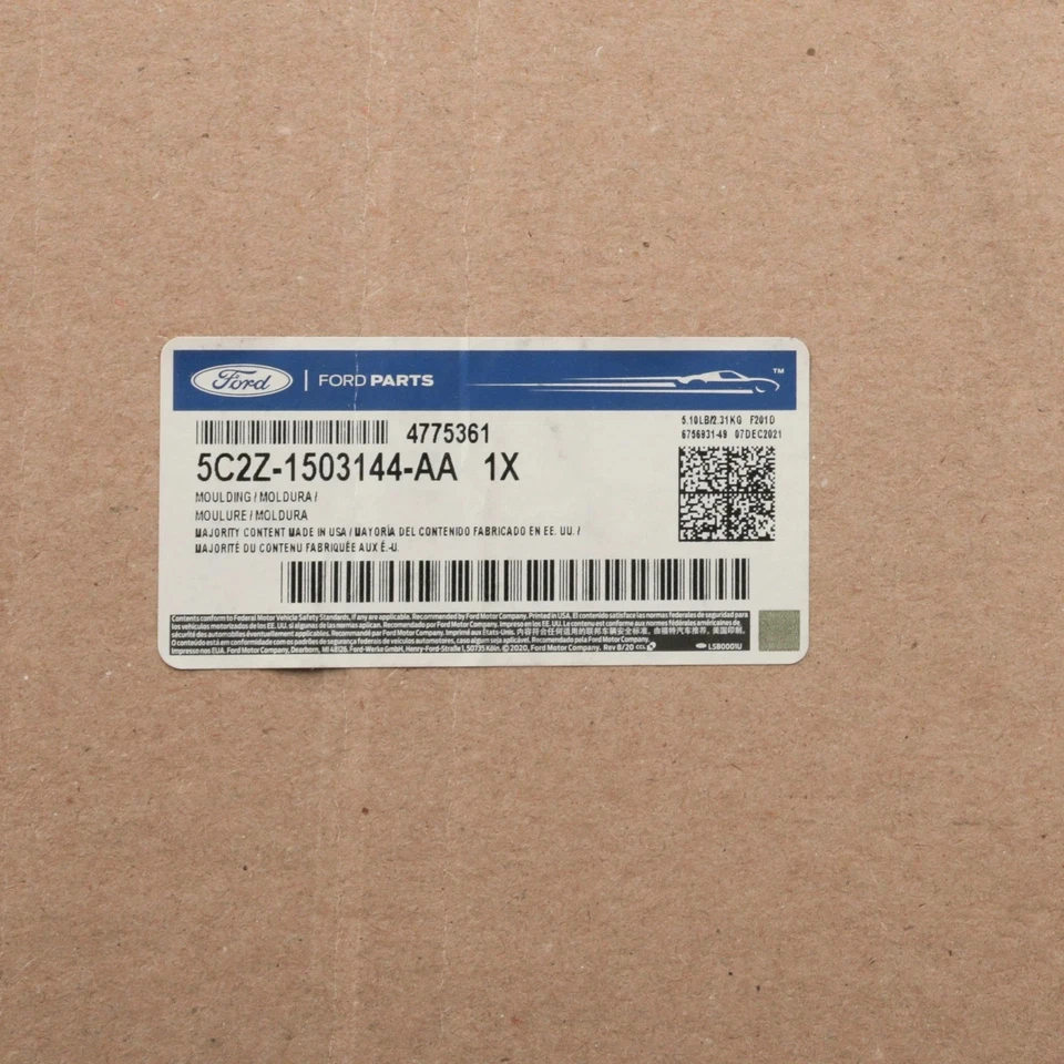 Parabrisas delantero Ford E-350 Super Duty 1999-2025 revelación moldura 5C2Z-1503144-AA Foto 4 de 4