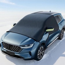 Car Windshield Cover for Ice and Snow - Universal Windshield Snow Cover with Sid