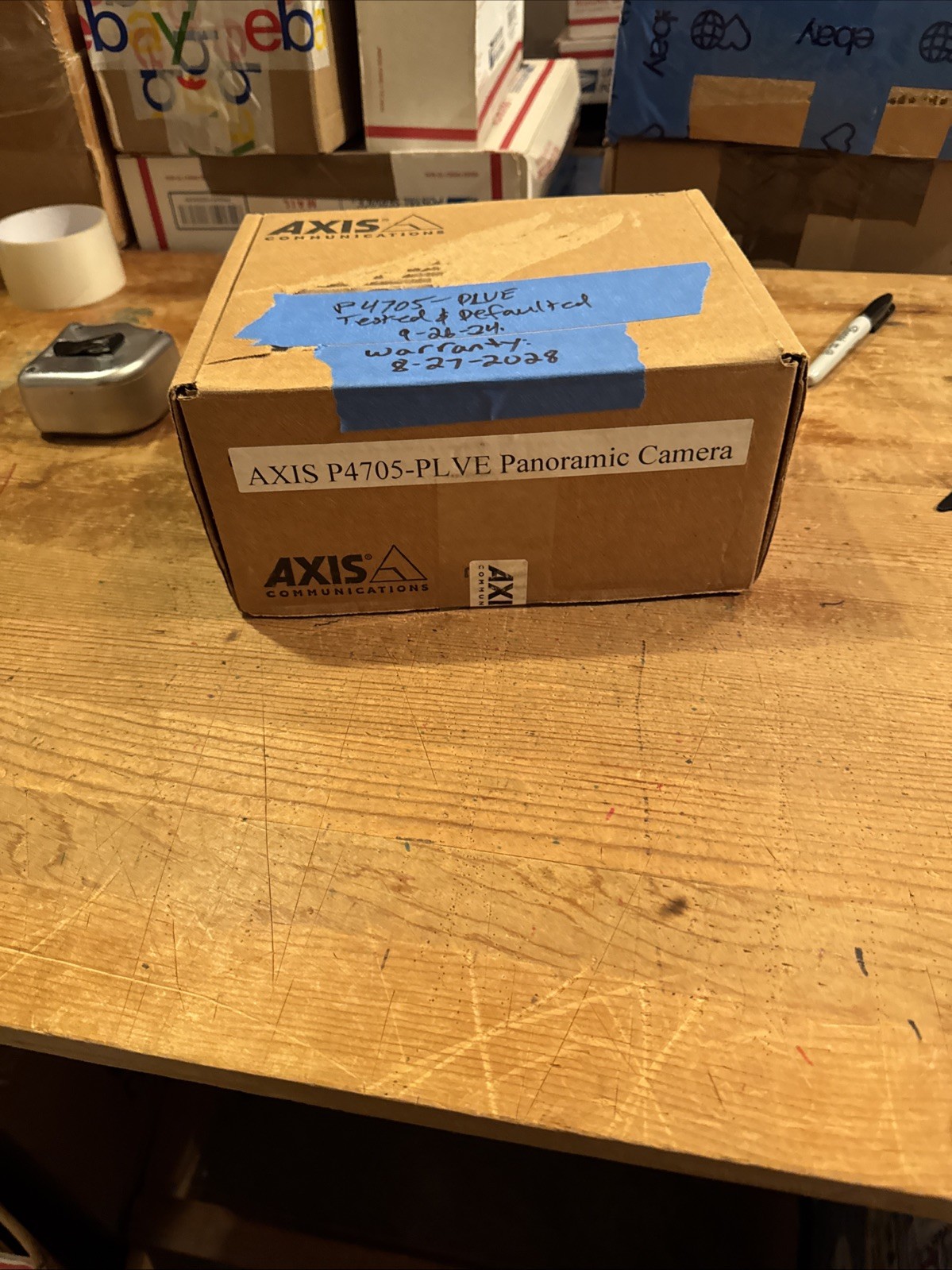 Axis P4705-PLVE 2MP Outdoor Dual-Sensor Dome Camera | 02415-001 | OPEN BOX New