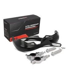  Dirt Bike Handguards,7/8'' and 1 1/8'' Handlebar Motorcycle Hand Guards black