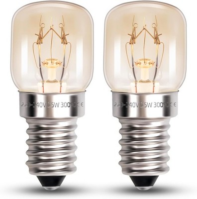 T22 E14 Backofenlampe Warmweiß 2700K, Up to 300°C, AC 220-240V, Dimmbar
