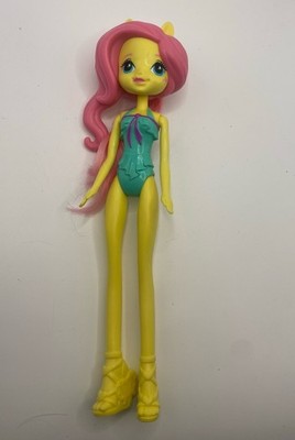 My Little Pony Equestria Girls Fluttershy Doll Hasbro 2014 Imperfect READ