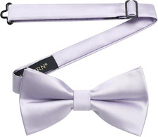 Bow Ties for Men Pretied Bowties Classic Formal Business Bow Tie Adjustable Tuxe