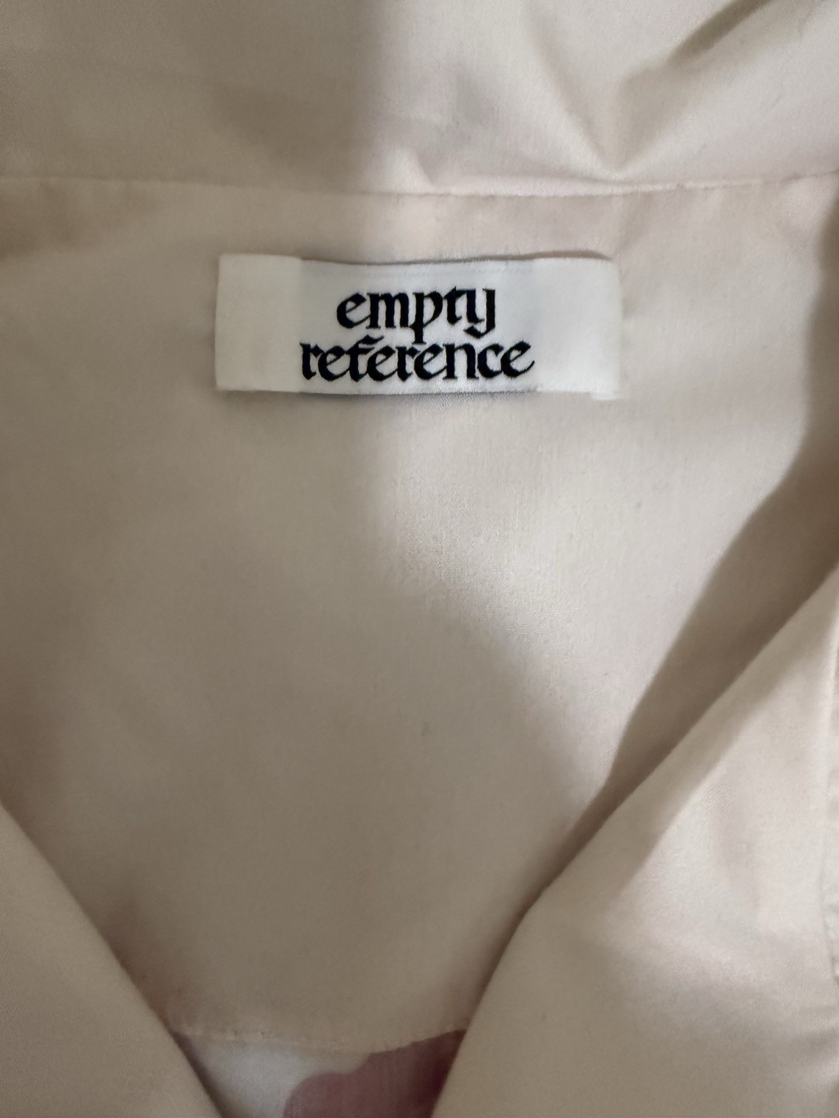 Empty Reference Large Shirt RARE Button Down Unis… - image 3