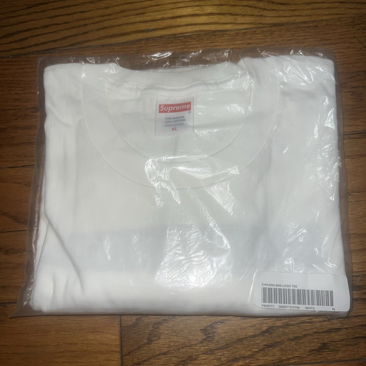 Supreme Chicago Box Logo Tee White Size: Extra Large | eBay