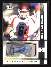 2014 SAGE Hit - Auto Black Travis Swanson #A58