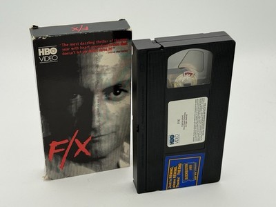 F/X (Murder by Illusion) 1986 VHS  HBO/Orion Video New  Thriller