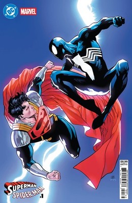 SUPERMAN/SPIDER-MAN #1 (DANIEL SAMPERE VARIANT)(2026) COMIC BOOK ~ DC/MARVEL
