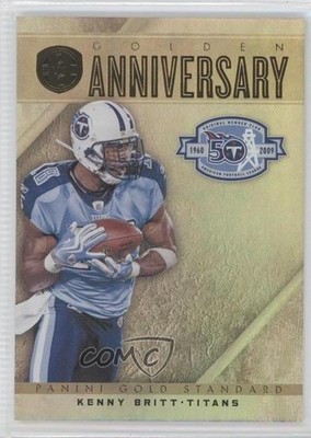 2011 Panini Gold Standard Golden Anniversary 86/299 Kenny Britt #35 3c9