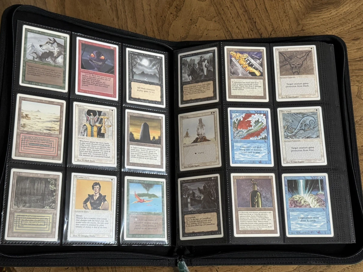 Magic: The Gathering Trading Card Games Revised Edition Sets for
