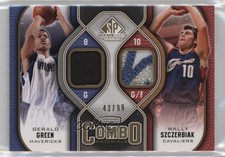 2009 SP Game Used Combo Materials 43/99 Gerald Green Wally Szczerbiak Patch 16uo
