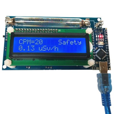 Open Source Geiger Counter SBM20 GM Tube LCD1602 Radiation Detector DIY Kit