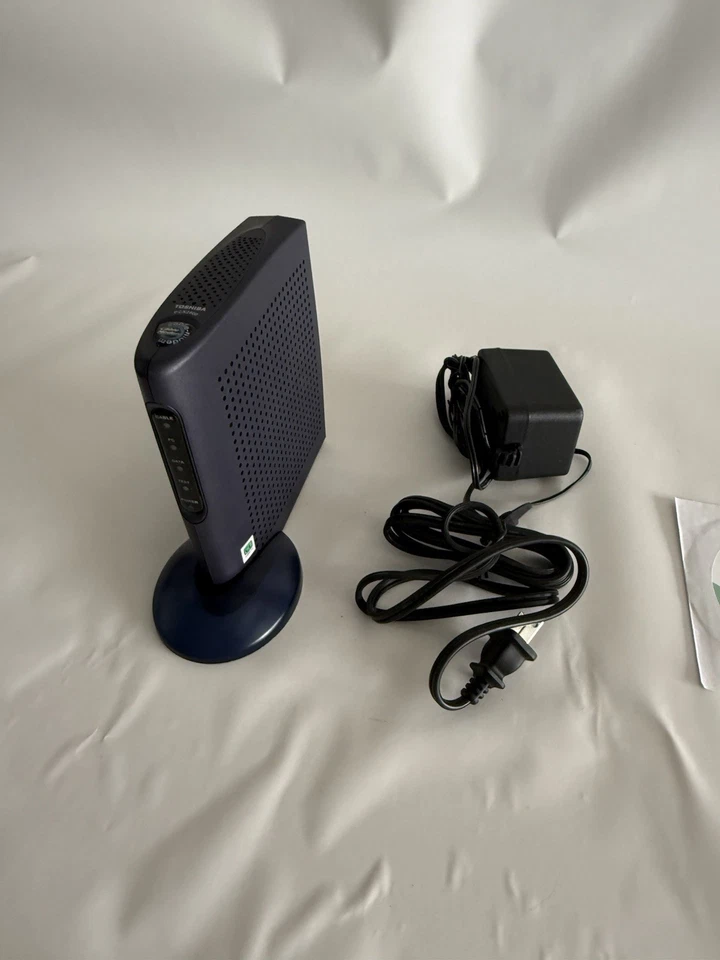 Toshiba PCX2600 Cable Modem w/ Power Adapter – Tested Working - Image 2 of 4