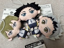 Haikyuu Plush Charm Bag Charm Character Mascot Anime Soft Toy Collectible