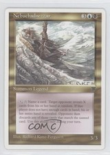 Nebuchadnezzar Magic: Chronicles White Border 1995