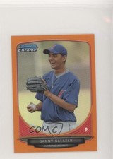 2013 Bowman Chrome Minis Orange Refractor 1/15 Danny Salazar #93 0o5y