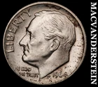 1964-D Silver Roosevelt Dime - Choice Gem Brilliant Uncirculated  #G8373