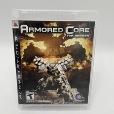Armored Core: For Answer PS3 PlayStation 3 Complete CIB