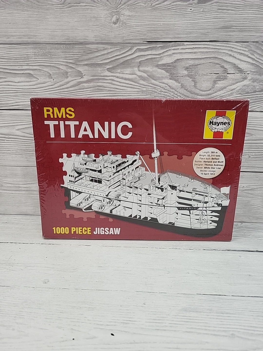 Haynes RMS Titanic 1000 Piece Jigsaw New & Sealed. PD