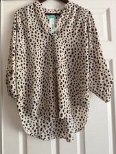 NWT Lush Stitch Fix Warren Leopard Print Spli...