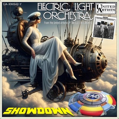 7'' ELECTRIC LIGHT ORCHESTRA Showdown / Daybreaker ELO UA JET USA 1976 like NEW!