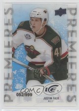 2010-11 Upper Deck Ice 52/999 Justin Falk #74 1ct0