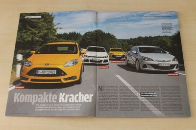 Auto Bild Sportscars 10/2012 Opel Astra OPC mit 280PS besser als...?