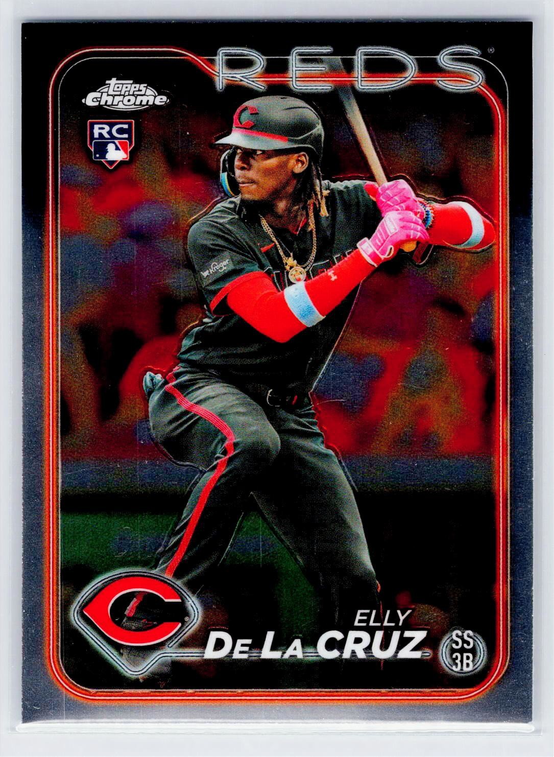 Elly De La Cruz 2024 Topps Chrome #44 RC Rookie
