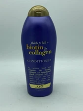 OGX Thick & Full + Biotin & Collagen Conditioner-25.4oz.-DISCONTINUED FORMULA!