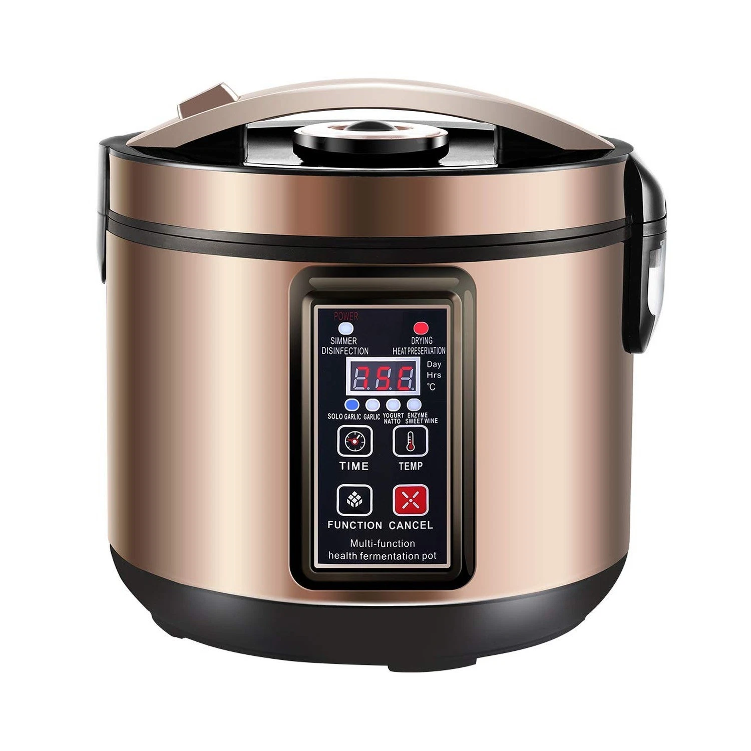 6L Black Garlic Fermenter,Yogurt Maker with Adjustable Temperature & Time Con...