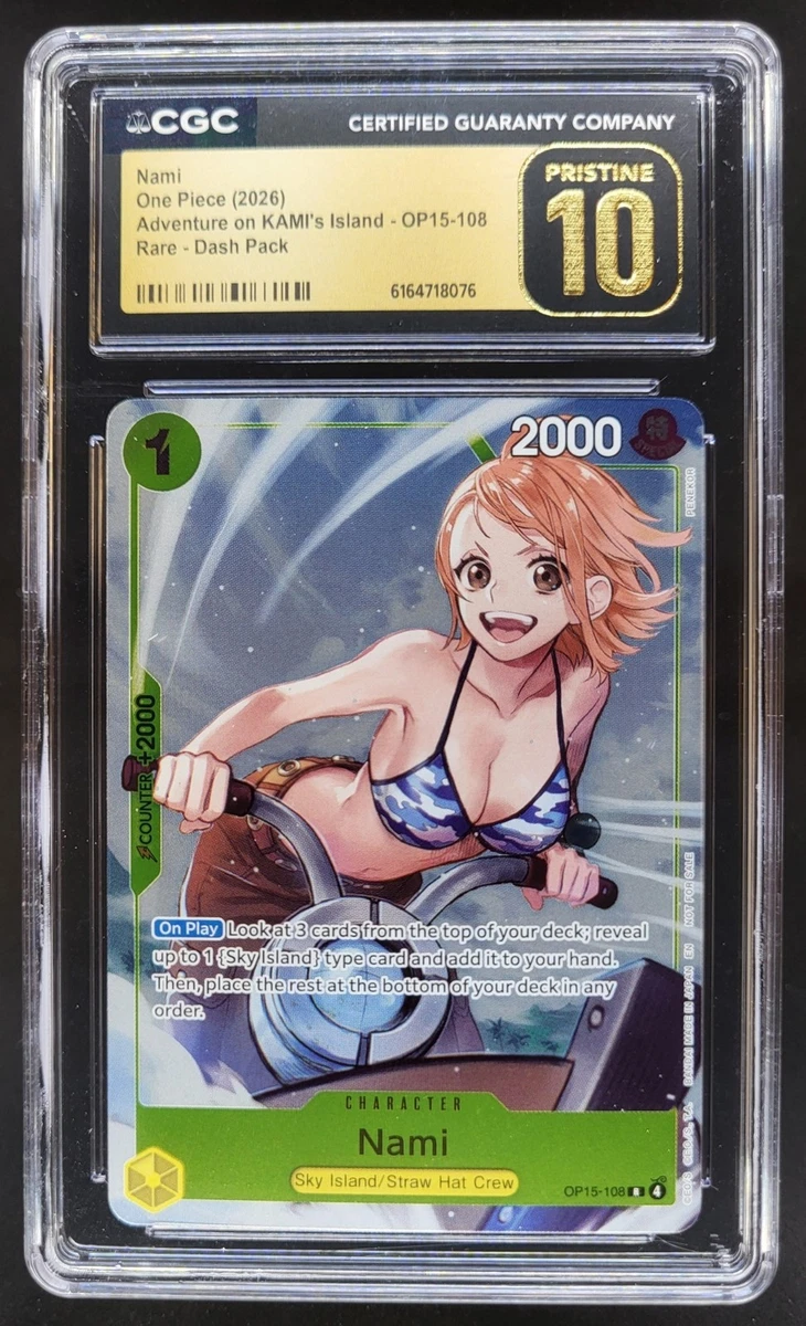 Nami OP15-108 Adventure on Kami's Island for sale | eBay