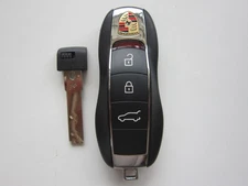 USED OEM PORSCHE MACAN SMART KEY FOB TRANSMITTER ALARM KR5315-180528