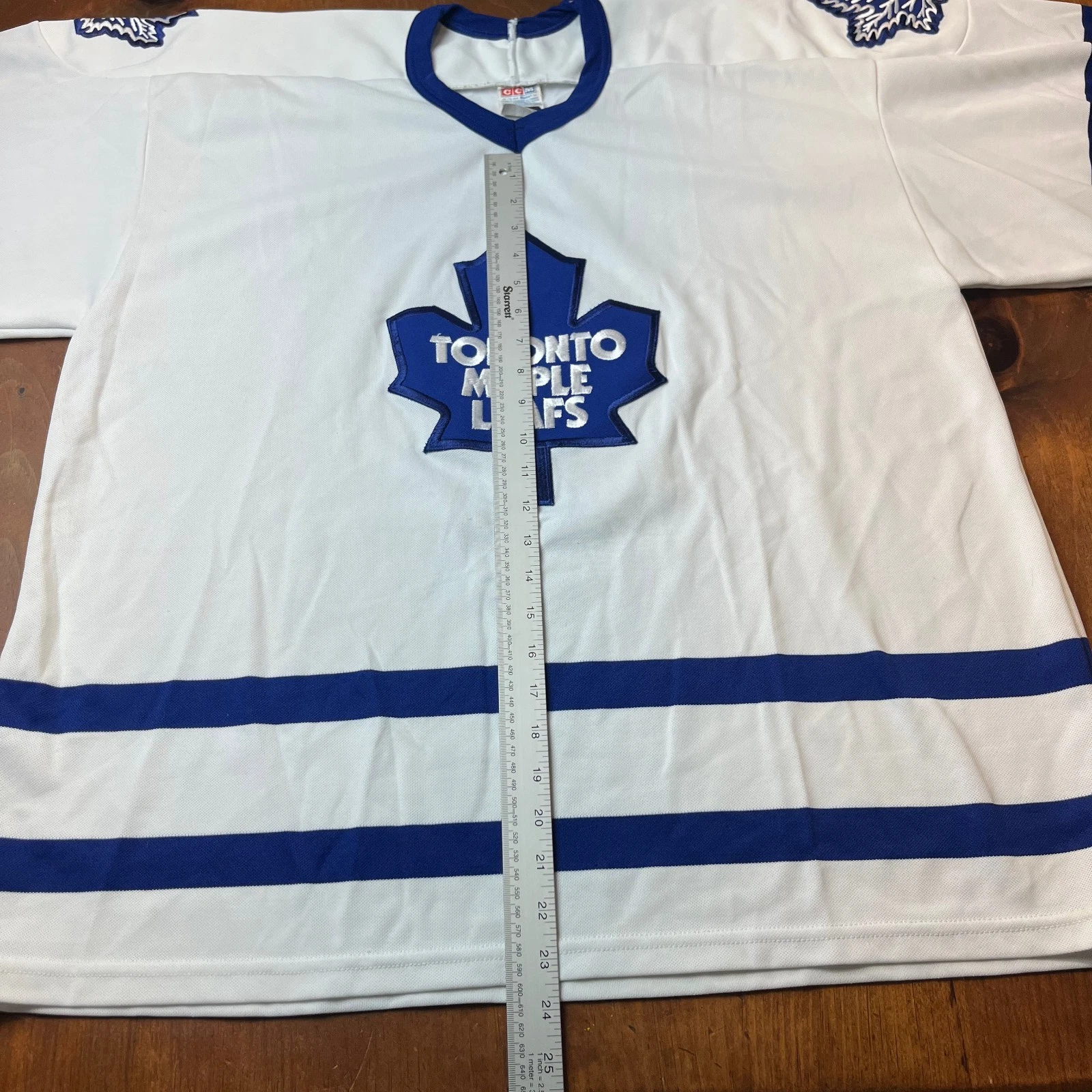 Vintage 90s Toronto  BLANK Hockey Jersey